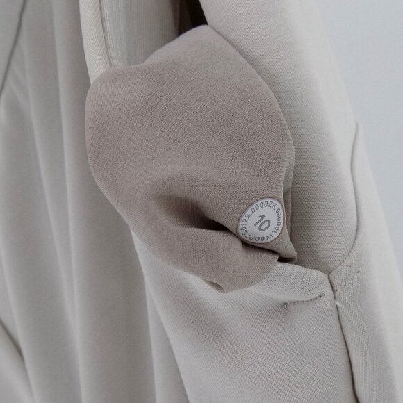 Lululemon Softstreme Relaxed High rise pant Size 10 White Opal - Picture 3 of 4